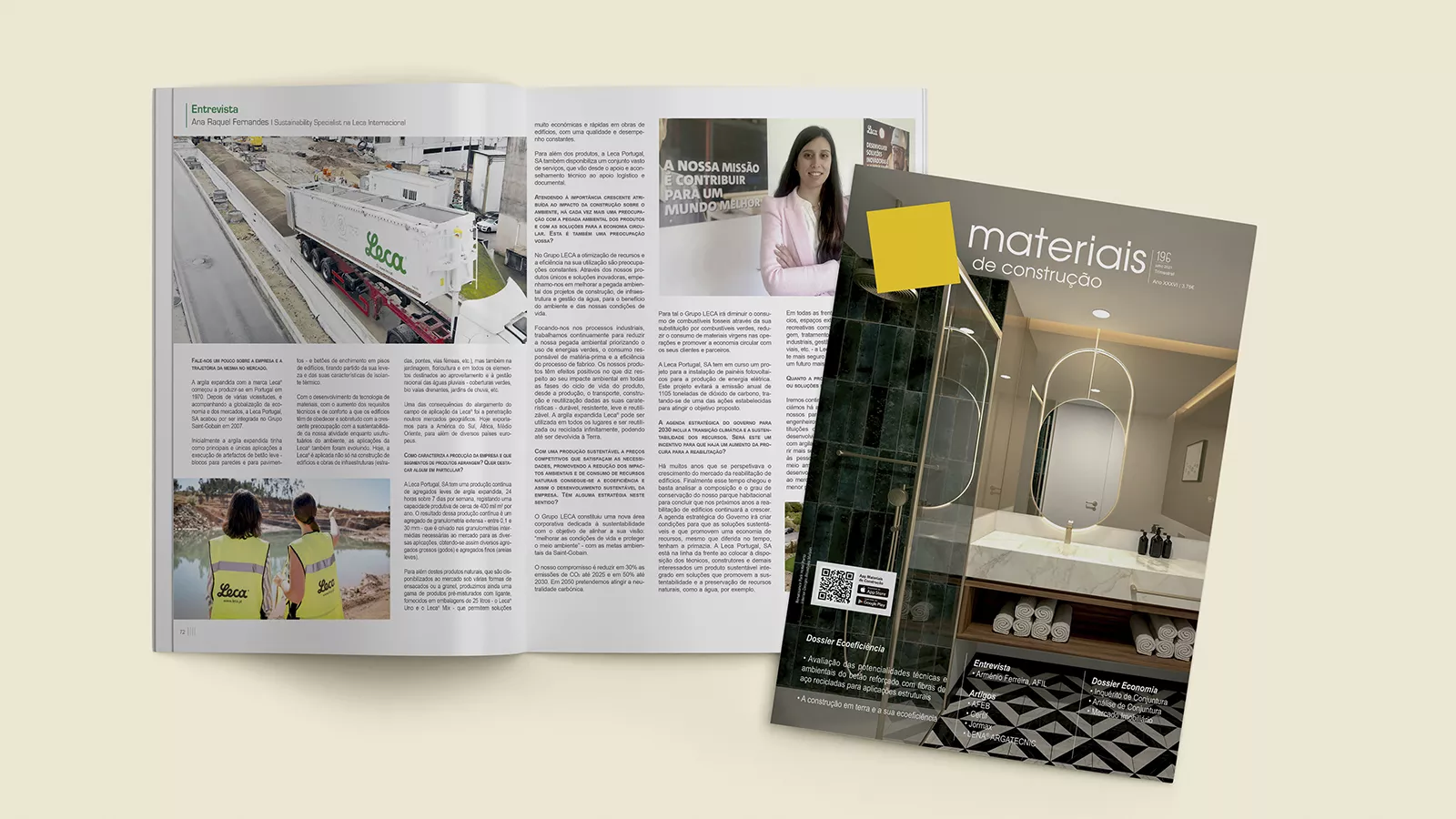 Dossier Ecoeficiência, Revista Materiais de Construção