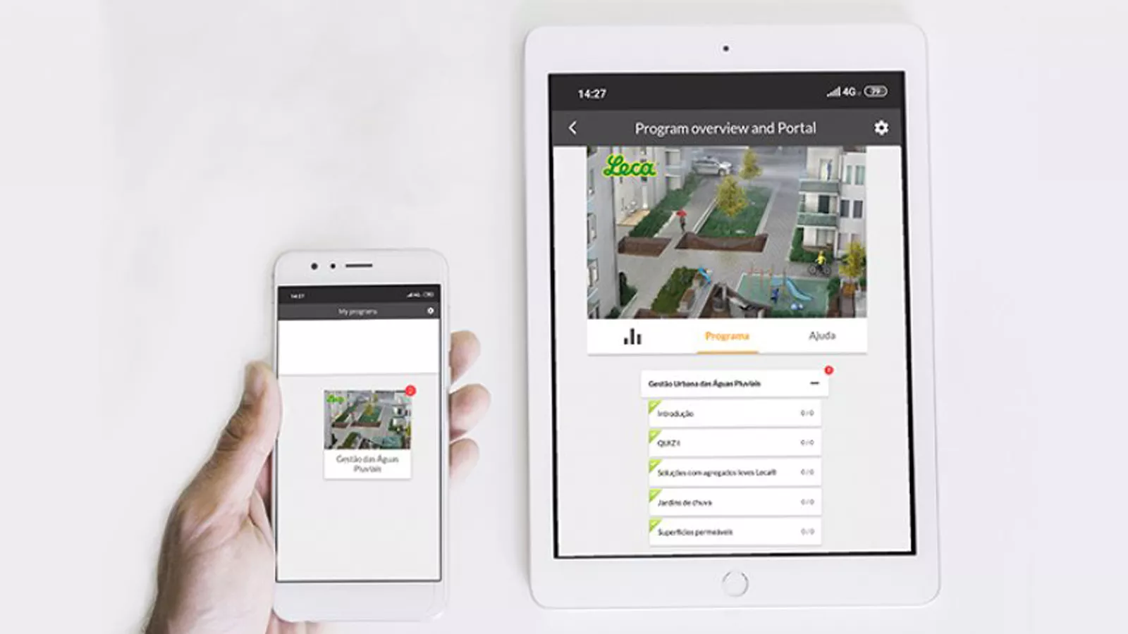 Mobile Training Gestão Urbana das Águas Pluviais