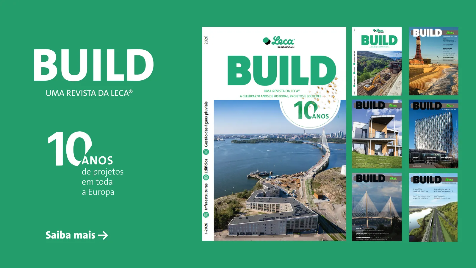 revista build, primeira edição de 2026