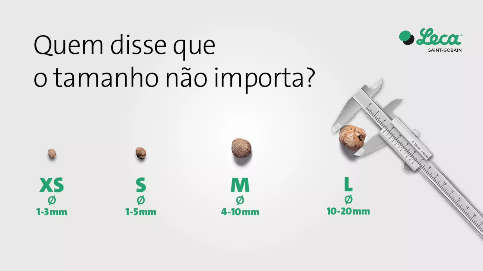 o tamanho impora