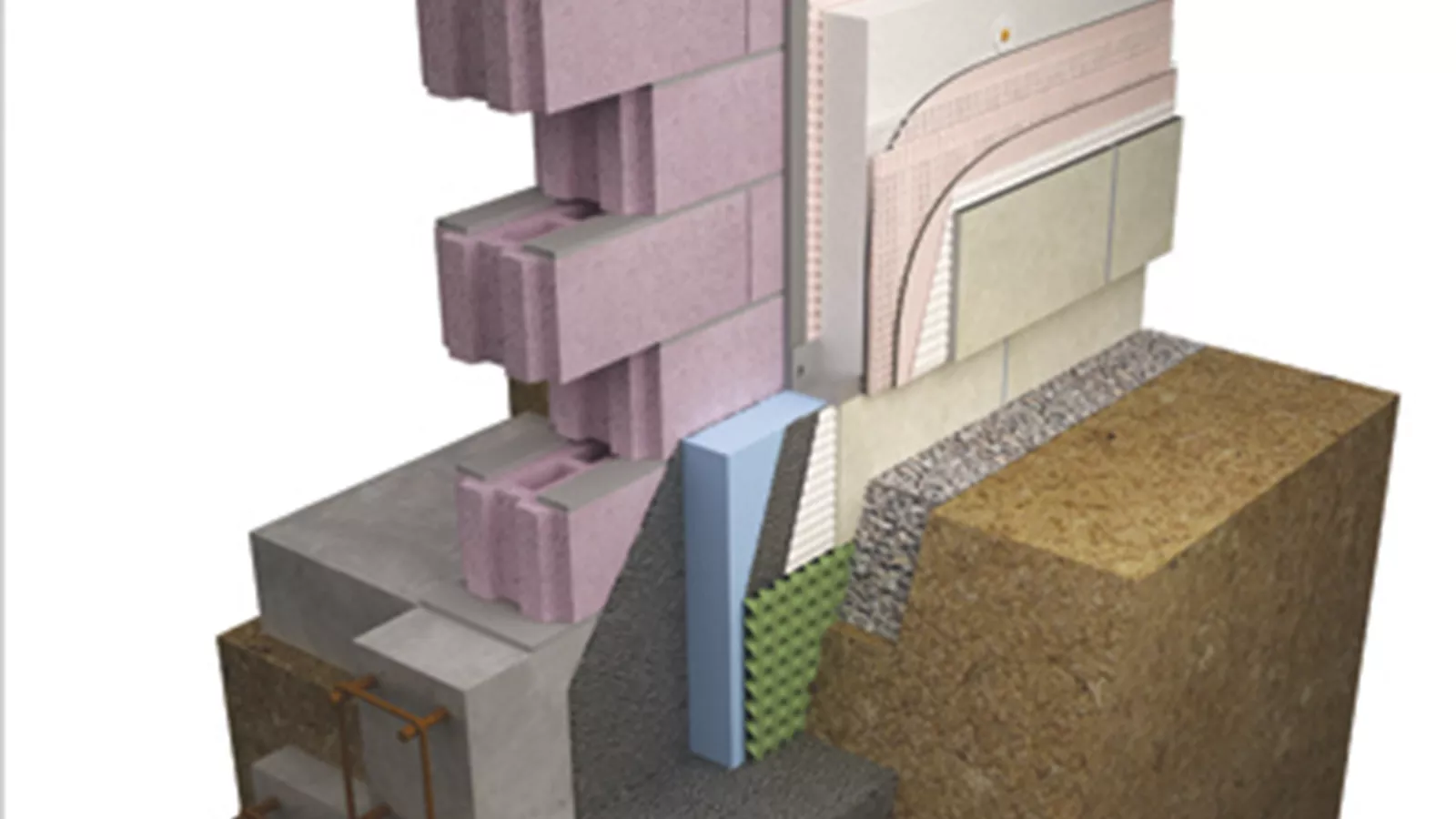 Parede exterior Bloco Térmico Leca®