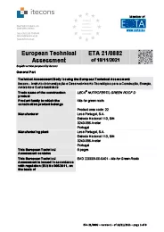 European Technical Assessment