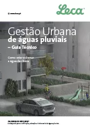 Gestão urbana de águas pluviais - Guia técnico