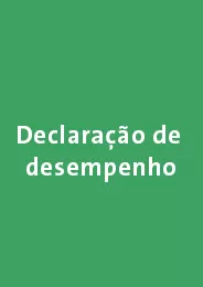 Declaração de desempenho do Kit