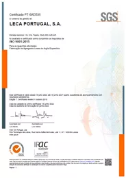 Certificação em qualidade e ambiente