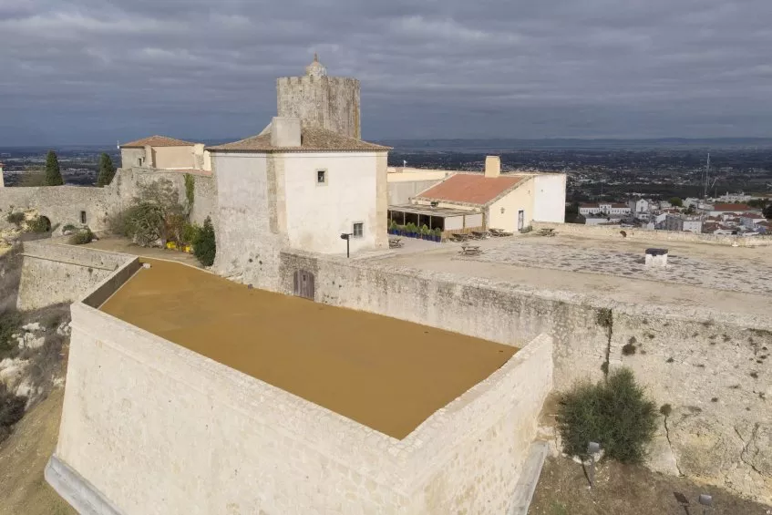 Geo Leca® controla risco de derrocada nas encostas de castelo medieval