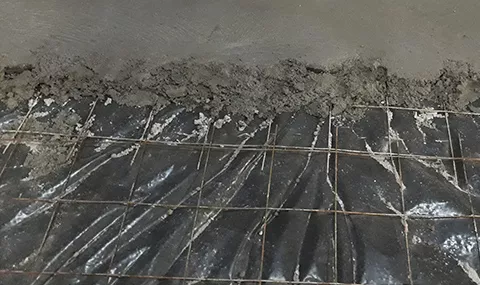 aplicação de betonilha