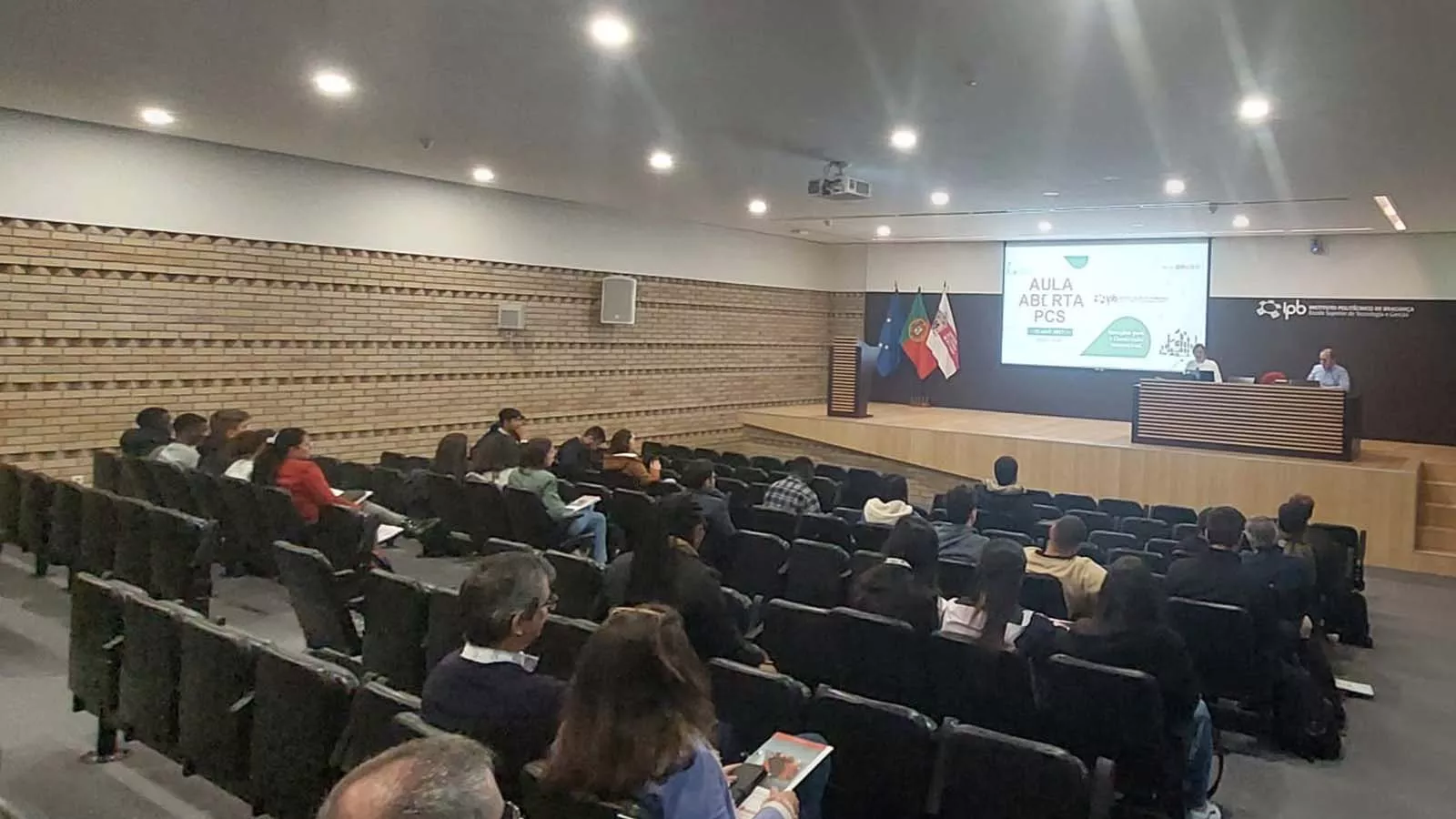 aula aberta Instituto Politécnico de Bragança