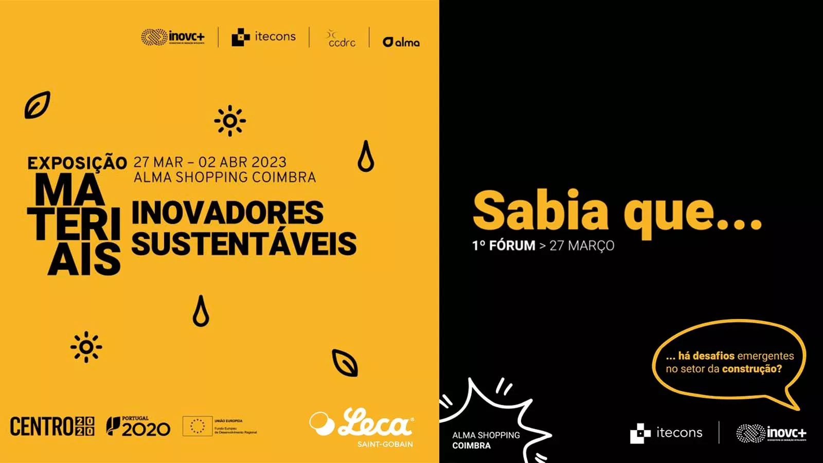 Exposição Materiais Inovadores e Sustentáveis