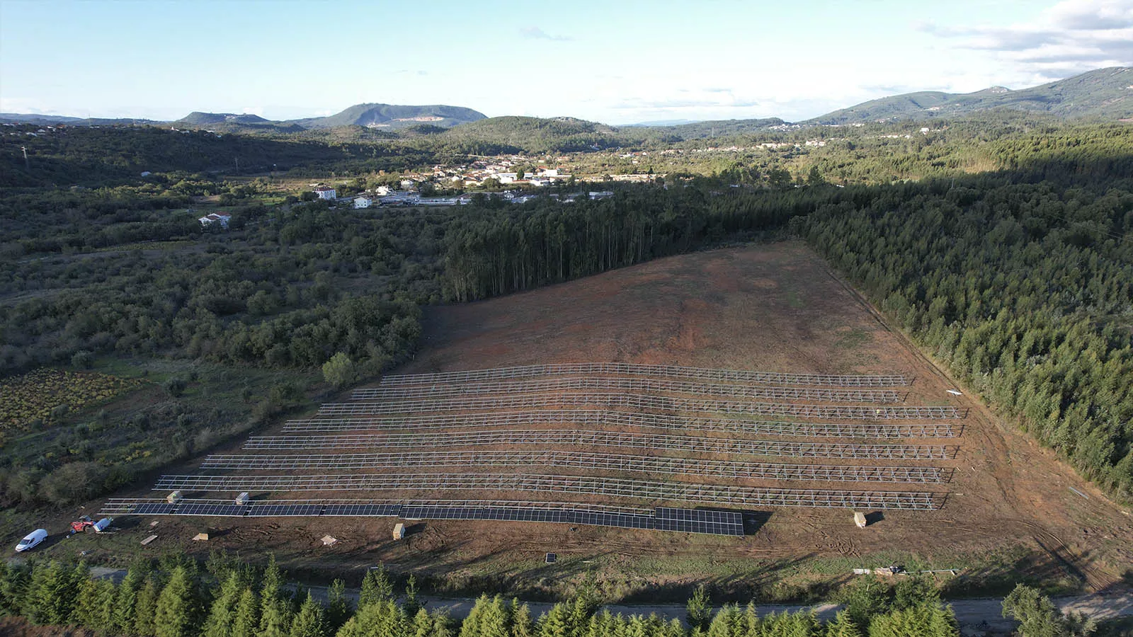 paines solares Avelar