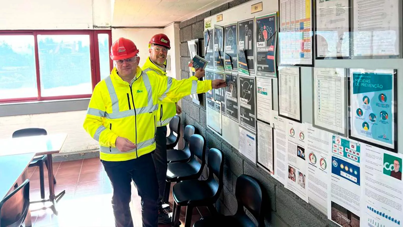 visita Harald e Didier