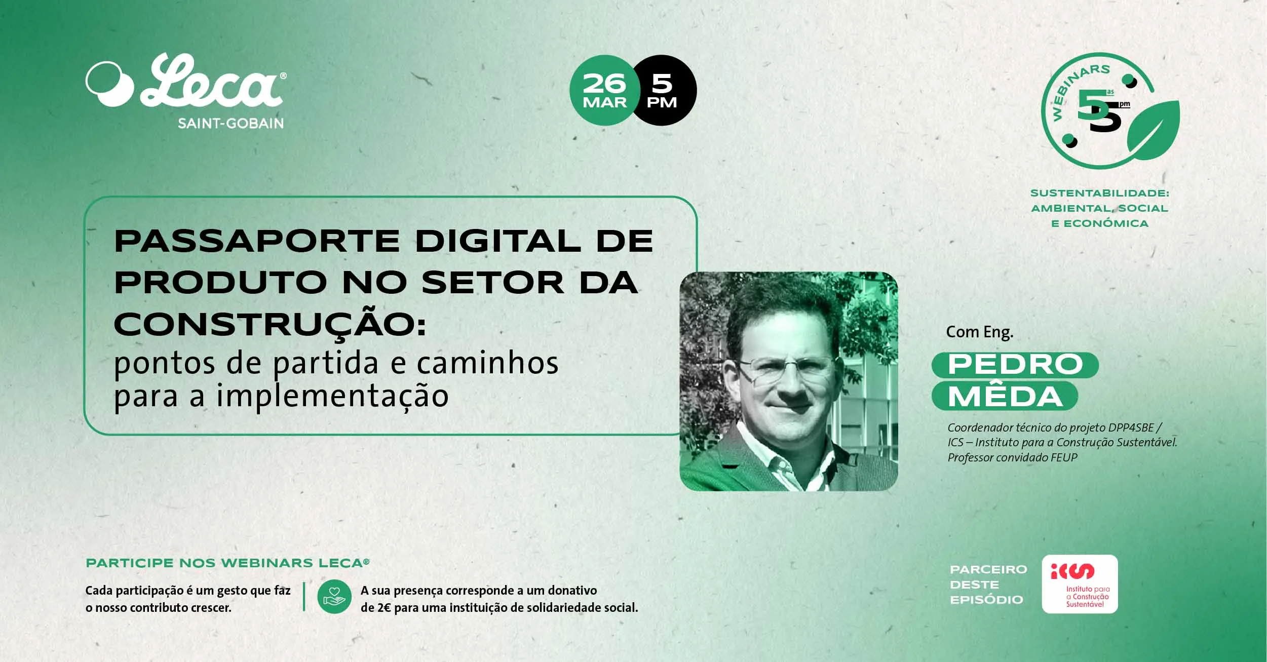 Passaporte digital de produto na construção