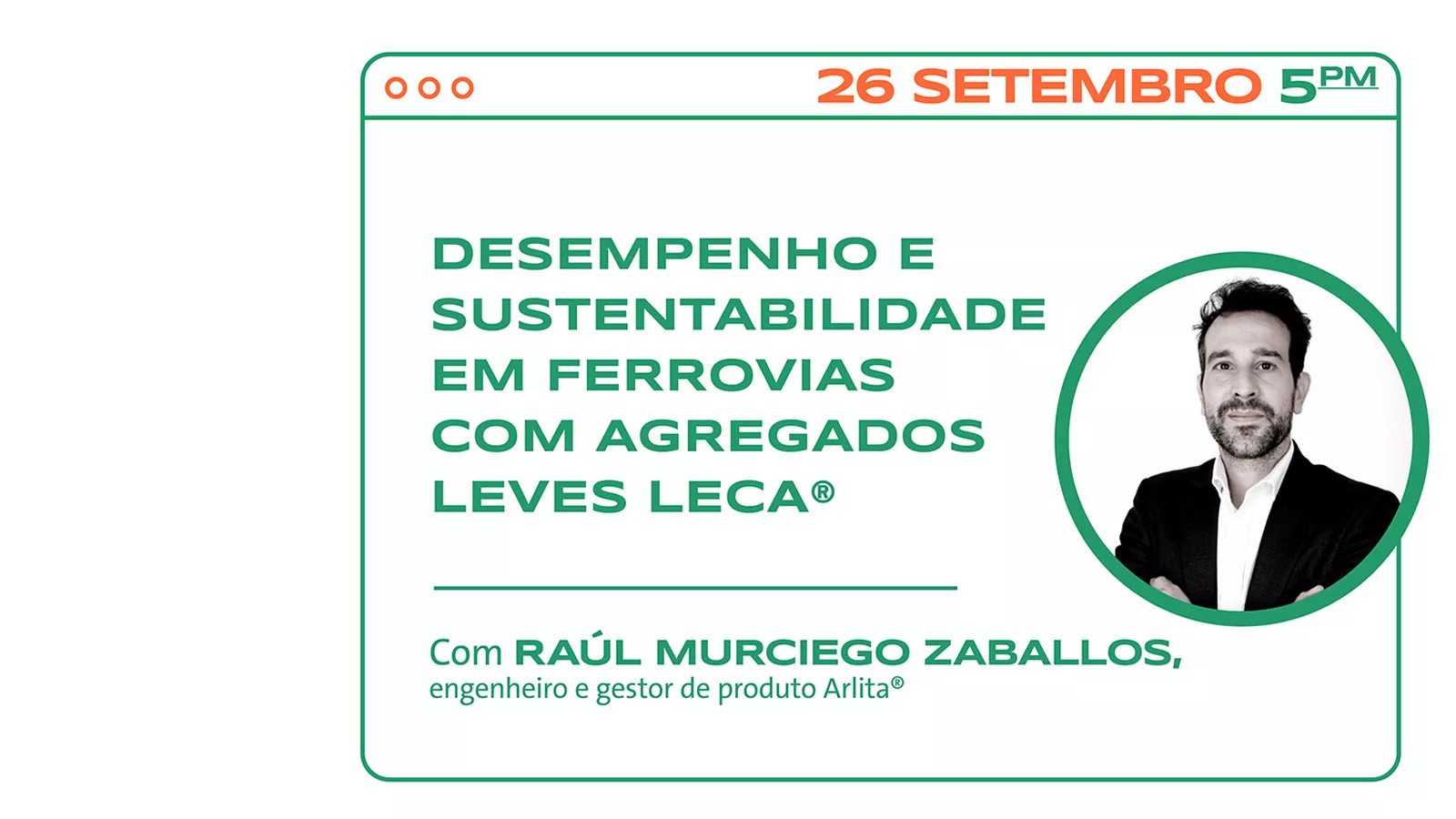 Desempenho e Sustentabilidade em Ferrovias 